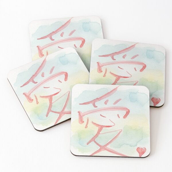 Item preview, Love 愛 | Modern Chinese Typography designed and sold by pbchan.