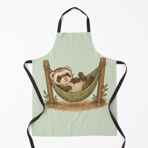 Item preview, Hammock Hangout Ferret designed and sold by MellowMunchkins.