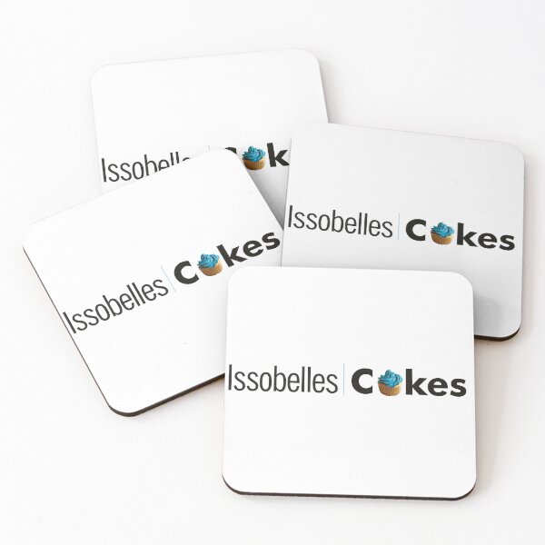 Item preview, Issobelles Cakes Minimalist Logo with Blue Cupcake designed and sold by kimgrq.
