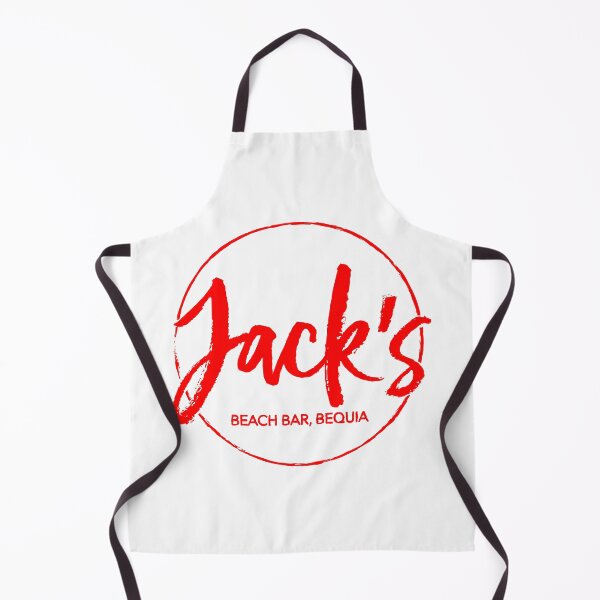 Item preview, Jack's Beach Bar Bequia Red Calligraphic Logo designed and sold by kimgrq.