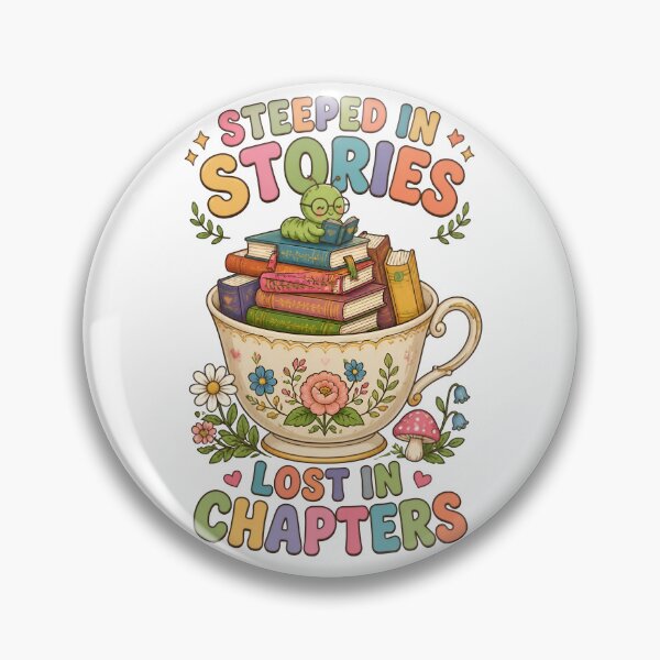 Item preview, Steeped In Stories Lost In Chapters designed and sold by Sovereign Supply Co..
