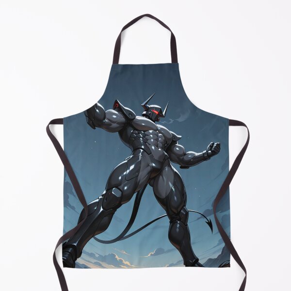 Item preview, Video Game - Fighting Game Character, Aggressive Robotic Cyborg designed and sold by AnimeShin.