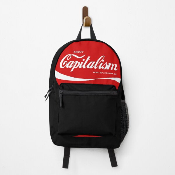 Item preview, Enjoy Capitalism Parody Work Buy Consume Die Satire designed and sold by dobfstore.