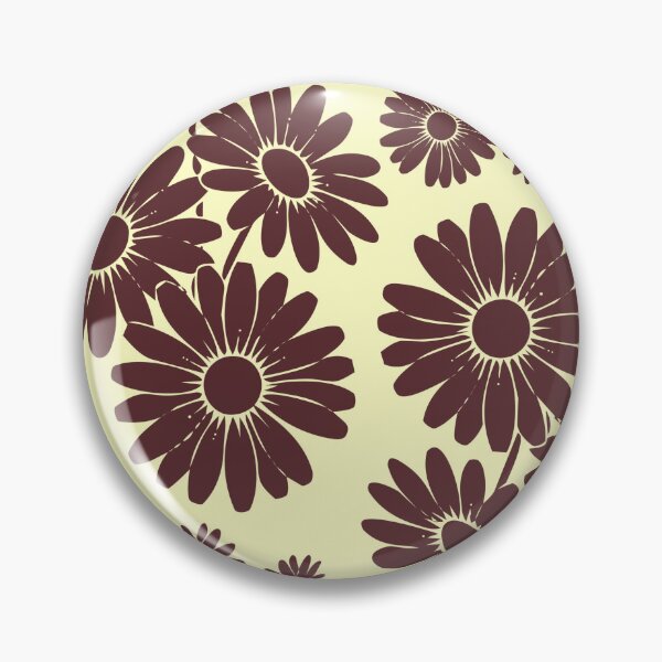 Item preview, Seamless autumn daisy floral pattern background designed and sold by ingapv.