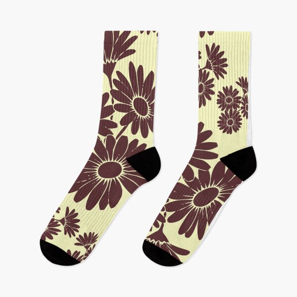 Item preview, Seamless autumn daisy floral pattern background designed and sold by ingapv.