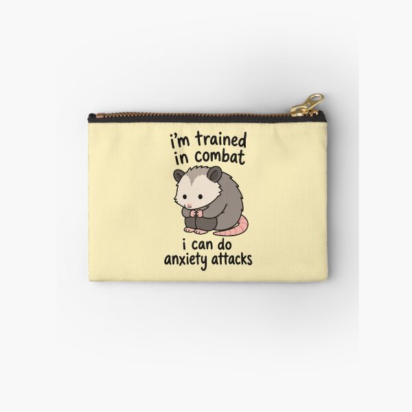 Item preview, I Can Do Anxiety Attacks - Funny Anxiety Opossum designed and sold by thecatcouch.