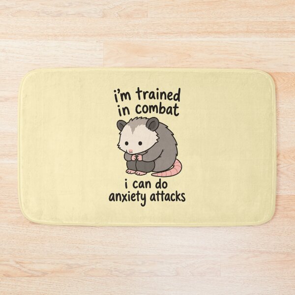 Item preview, I Can Do Anxiety Attacks - Funny Anxiety Opossum designed and sold by thecatcouch.