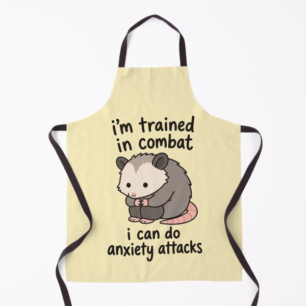 Item preview, I Can Do Anxiety Attacks - Funny Anxiety Opossum designed and sold by thecatcouch.