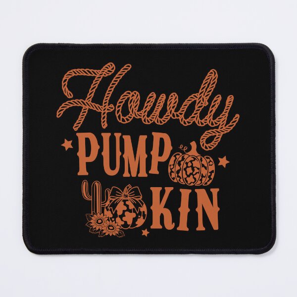 Item preview, Howdy Pumpkin Western Cowgirl Vintage Fall Autumn designed and sold by RinrinDesigns.