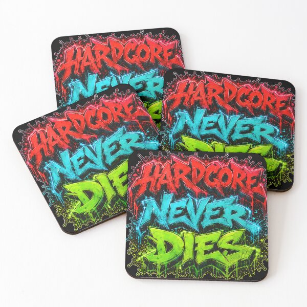 Item preview, Hardcore Never Dies – Neon Street Graffiti 2 designed and sold by RH Design Lab.