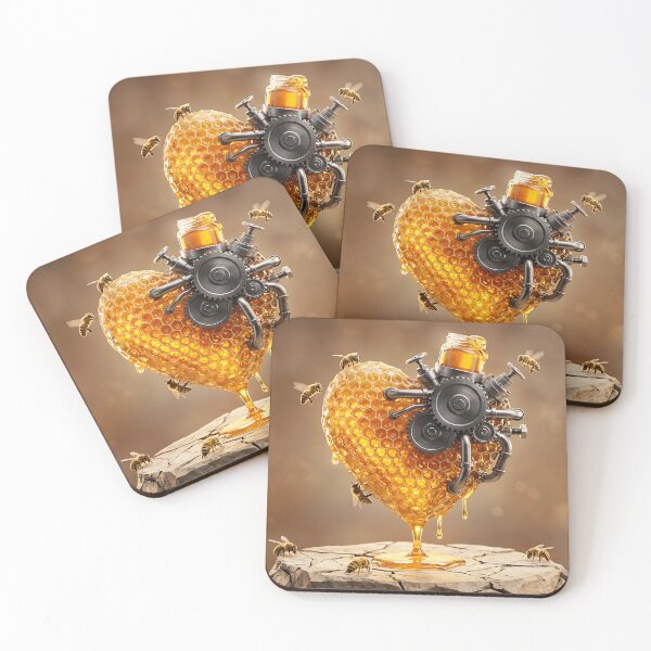 Item preview, The Honey Heart designed and sold by zakvisuals.