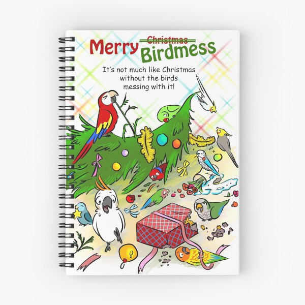 Item preview, Merry birdmess designed and sold by lifewithbirds.