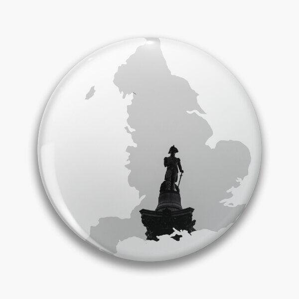 Item preview, Nelson Column Trafalgar Square London England Map Silhouette designed and sold by Maroan93.