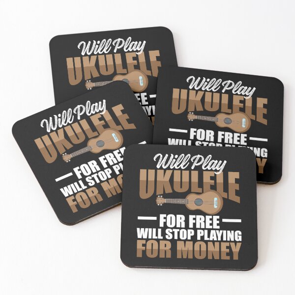 Item preview, will play ukulele for free - will stop playing for money designed and sold by babyherc.