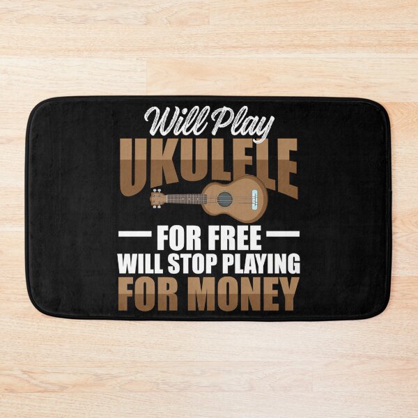 Item preview, will play ukulele for free - will stop playing for money designed and sold by babyherc.