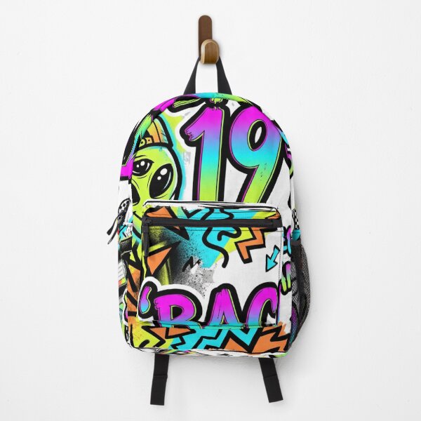 Item preview, Back To 1990 Decade Of Chaos And Color Retro Alien Art designed and sold by rich-moda.