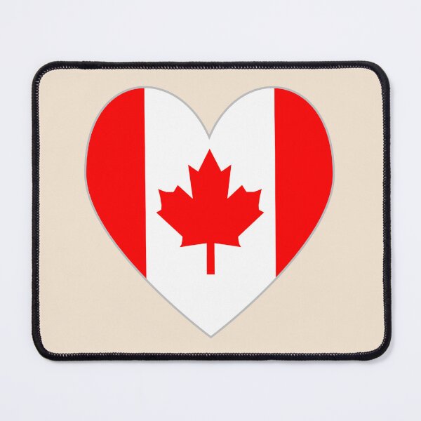 Item preview, Traditional Canadian Flag Heart designed and sold by AuntieShoe.