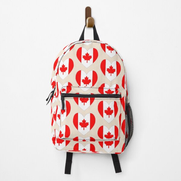 Item preview, Traditional Canadian Flag Heart designed and sold by AuntieShoe.