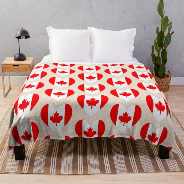 Item preview, Traditional Canadian Flag Heart designed and sold by AuntieShoe.
