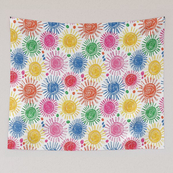 Item preview, Colorful Sunshine Print Pattern designed and sold by RichardRags.