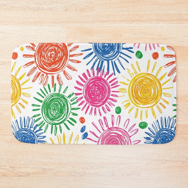 Item preview, Colorful Sunshine Print Pattern designed and sold by RichardRags.