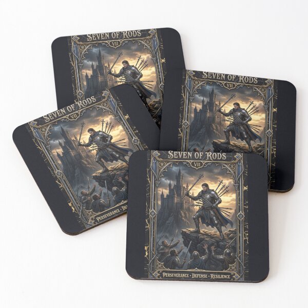 Item preview, Seven of Robs - tarot card designed and sold by Studio77-Gothic.