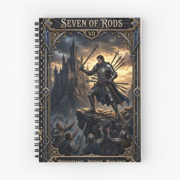 Item preview, Seven of Robs - tarot card designed and sold by Studio77-Gothic.