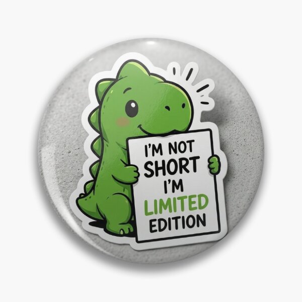 Item preview, Cute Funny Dino Limited Edition Sticker designed and sold by Stickora0007.