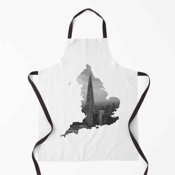 Item preview, The Shard London Skyline England Map Silhouette designed and sold by Maroan93.