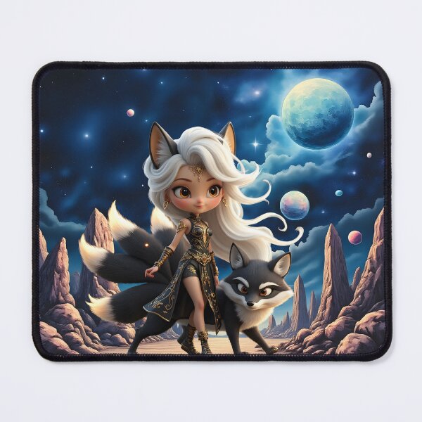 Item preview, Celestial Kitsune – Guardian of the Four Tails designed and sold by nicky2342.