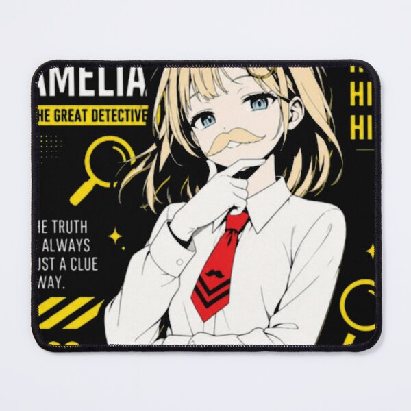 Item preview, Amelia Watson Mustache Retro Art designed and sold by MRXSHOOP.