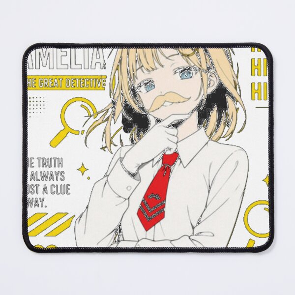 Item preview, Amelia Watson Mustache Retro Art designed and sold by Tritonia-1989.