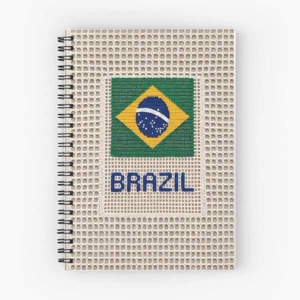 Item preview, Filet Crochet Brazil Flag Patriotic Wall Art designed and sold by LuisWorks.