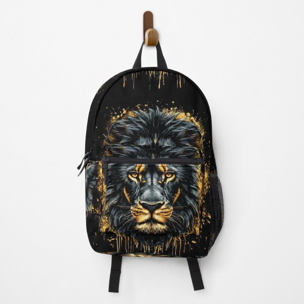 Item preview, Lion black and gold designed and sold by Grypis.