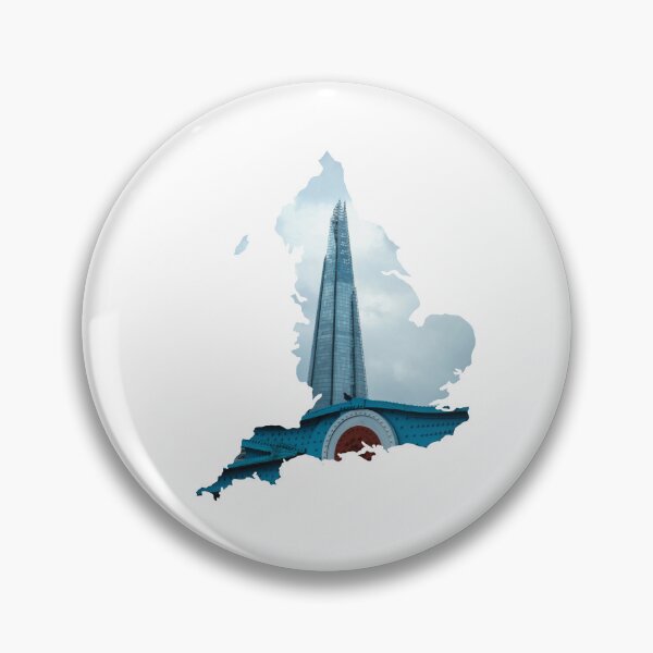 Item preview, The Shard London Skyline England Map Silhouette 2 designed and sold by Maroan93.