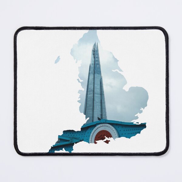 Item preview, The Shard London Skyline England Map Silhouette 2 designed and sold by Maroan93.