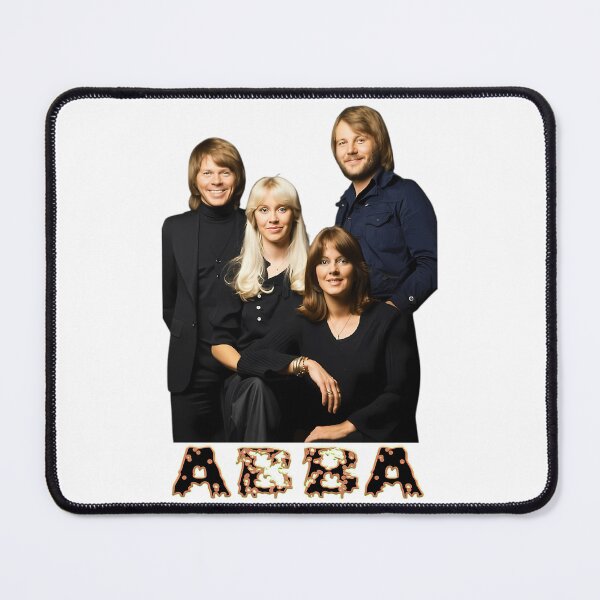 Item preview, vintage disco era pop quartet glowing portrait designed and sold by BigPass.