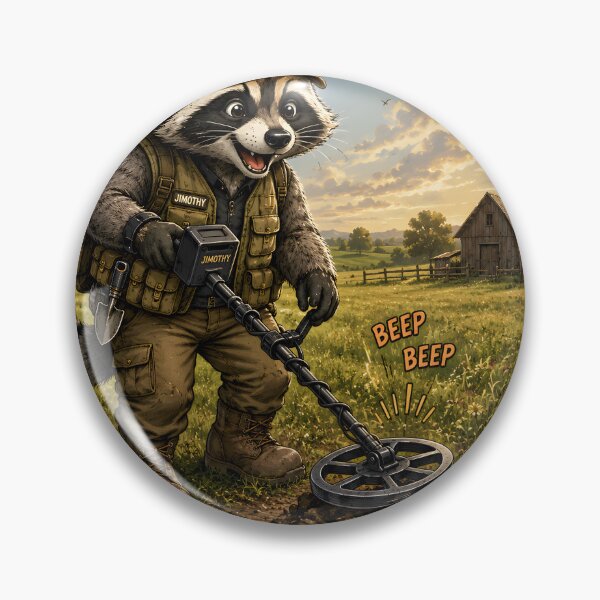 Item preview, Jimothy the Treasure hunter designed and sold by Metaldetectorz.