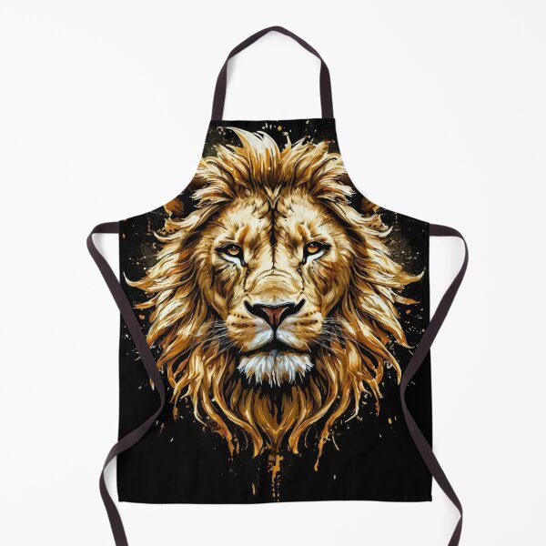 Item preview, Lion black and gold designed and sold by Grypis.