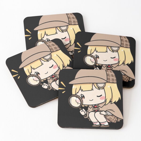Item preview, Amelia Watson Cute Detective Graphic designed and sold by Doce Caos Criativo.