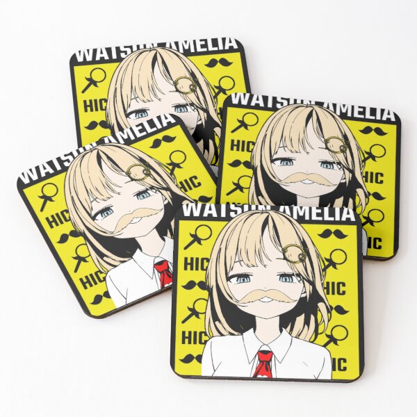 Item preview, Amelia Watson With Mustache designed and sold by Wonderdisi.