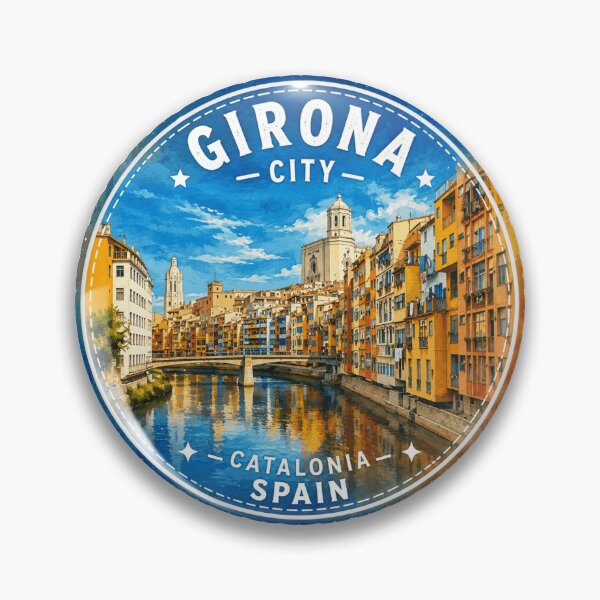 Item preview, Girona Spain Emblem designed and sold by yunamaliskova.