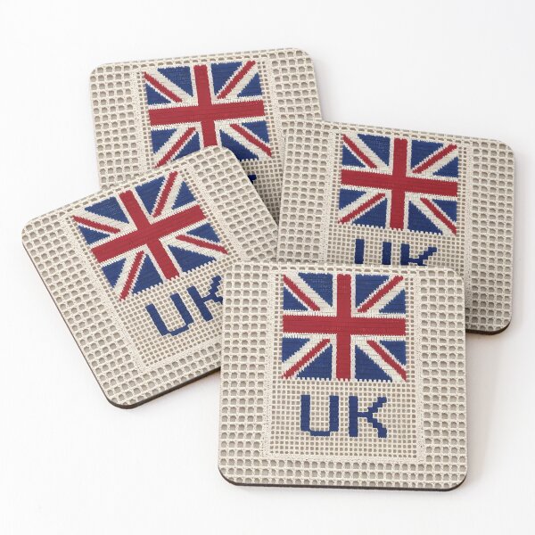 Item preview, Filet Crochet UK Flag Patriotic Wall Art designed and sold by LuisWorks.