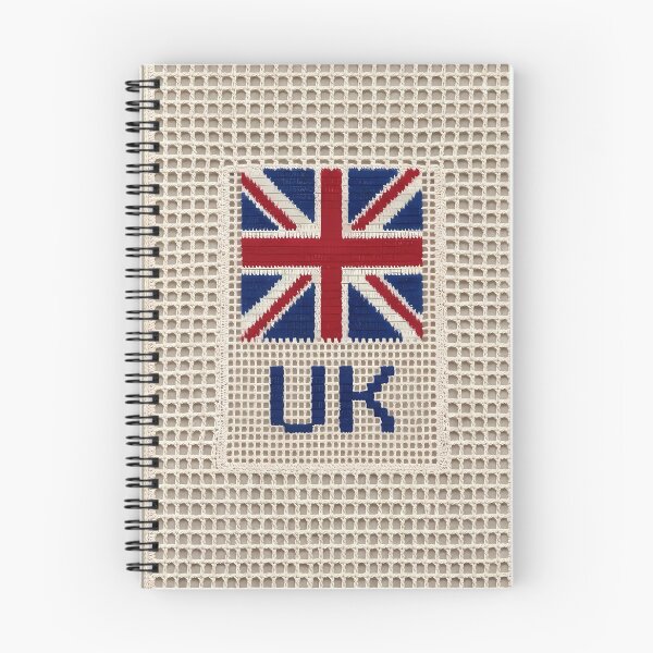 Item preview, Filet Crochet UK Flag Patriotic Wall Art designed and sold by LuisWorks.