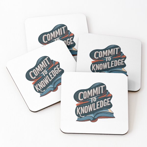 Item preview, Commit To Knowledge Encouragement For Lifelong Learners designed and sold by FWLKIT.
