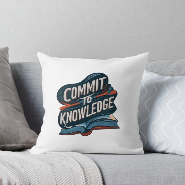 Item preview, Commit To Knowledge Encouragement For Lifelong Learners designed and sold by FWLKIT.