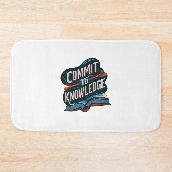 Item preview, Commit To Knowledge Encouragement For Lifelong Learners designed and sold by FWLKIT.