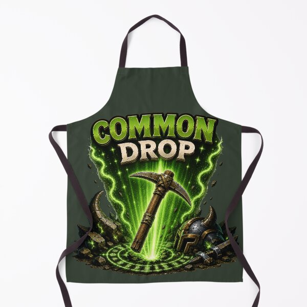 Item preview, Common Drop Pickaxe Fantasy RPG Loot Gamer Design designed and sold by PXEpic.