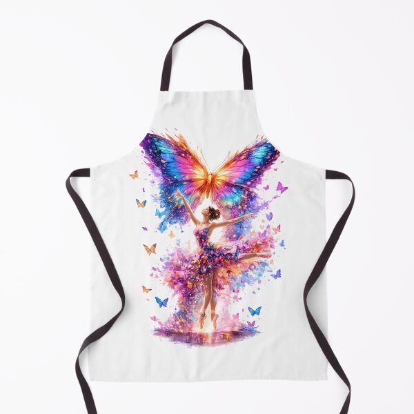 Item preview, Butterfly Dreams | Colorful Butterfly Ballerina Fantasy Dance T-Shirt designed and sold by CalmMandala.
