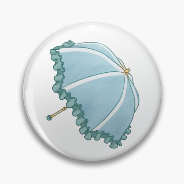 Item preview, Vintage Blue Umbrella Parasol Ribbon Pattern designed and sold by Zaya_art.
